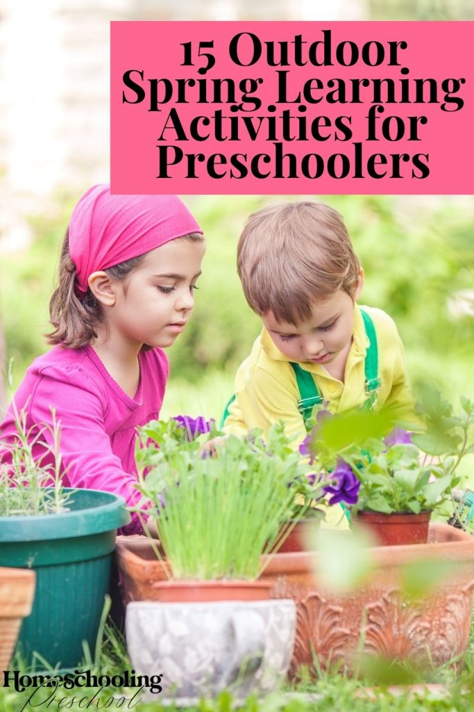 15 Outdoor Spring Learning Activities for Preschoolers