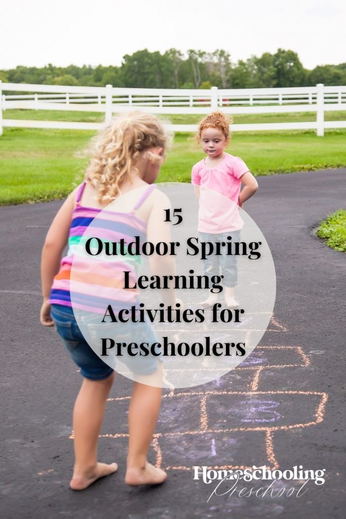 15 Outdoor Spring Learning Activities for Preschoolers