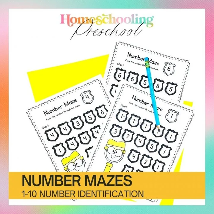 NUMBER MAZES