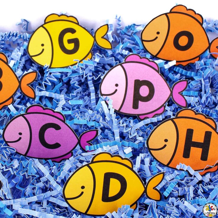 Image for Fishing Alphabet Sensory Bin