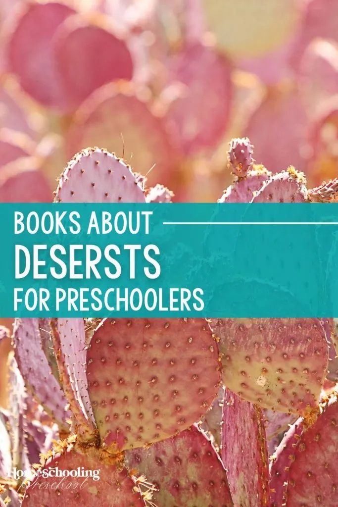 Books about deserts for preschoolers