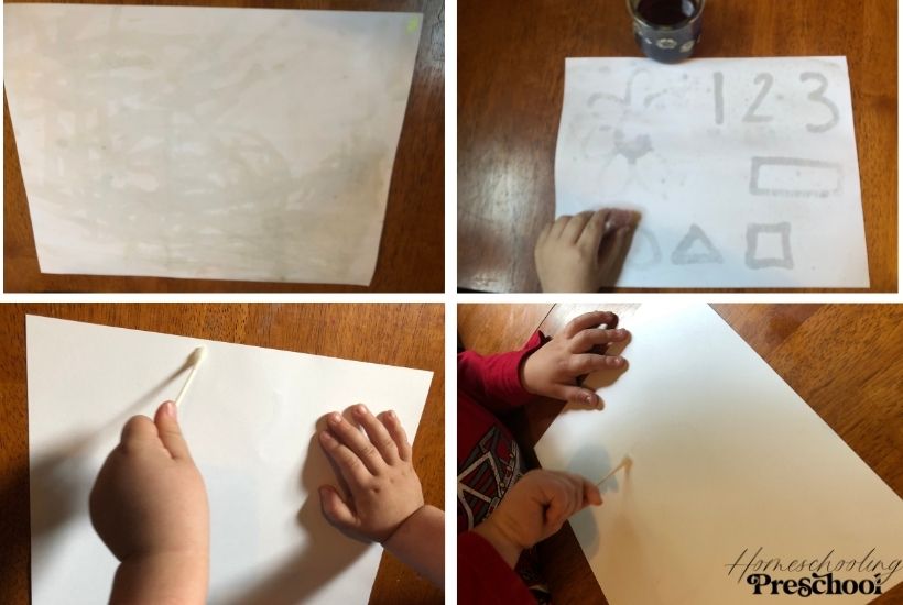 Invisible Ink Writing Activity