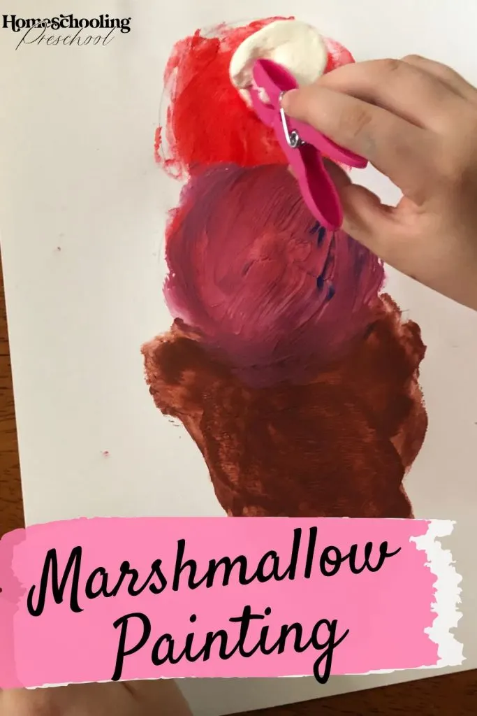 Marshmallow Painting