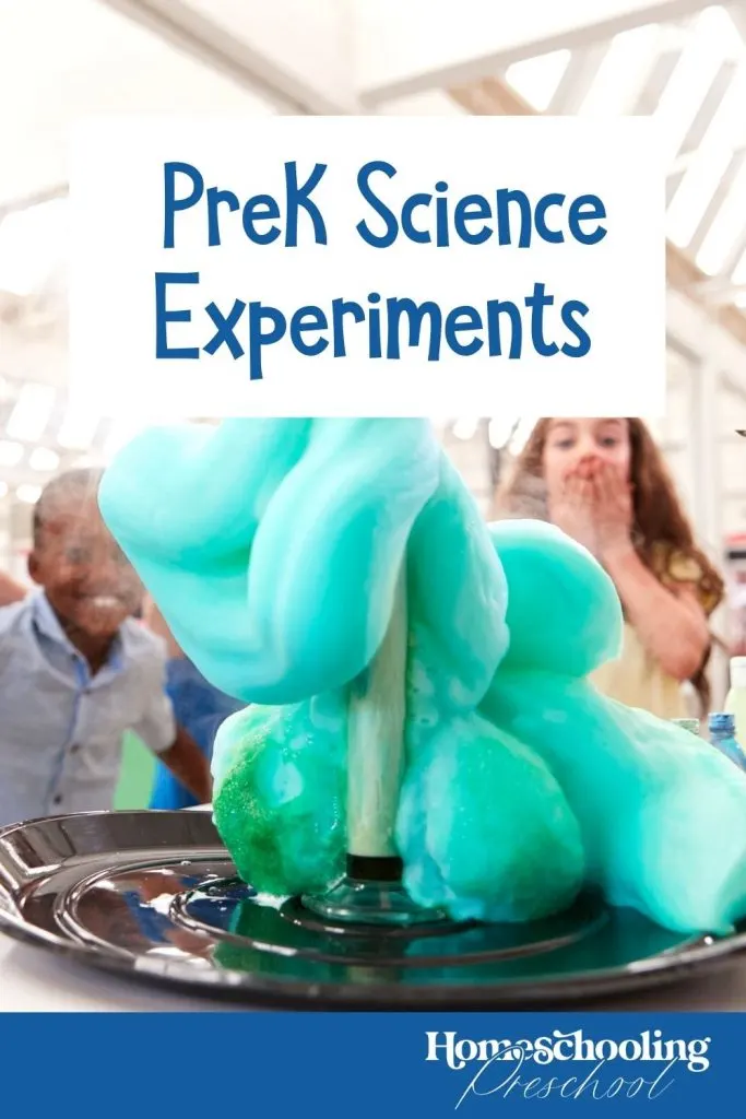 PreK Science Experiments