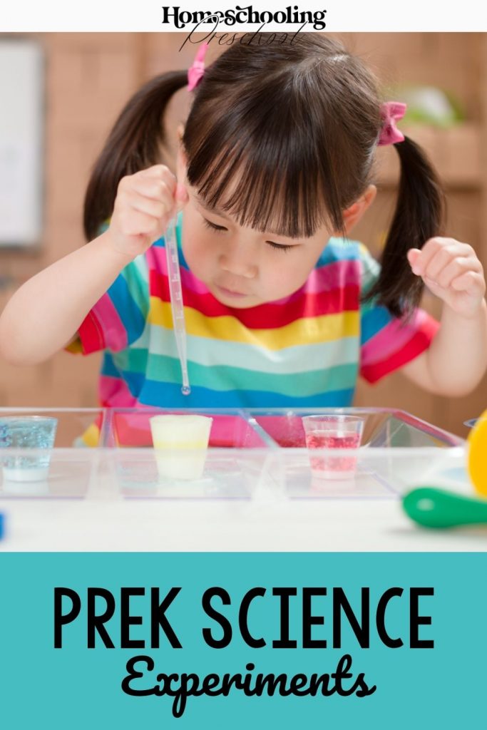 PreK Science Experiments