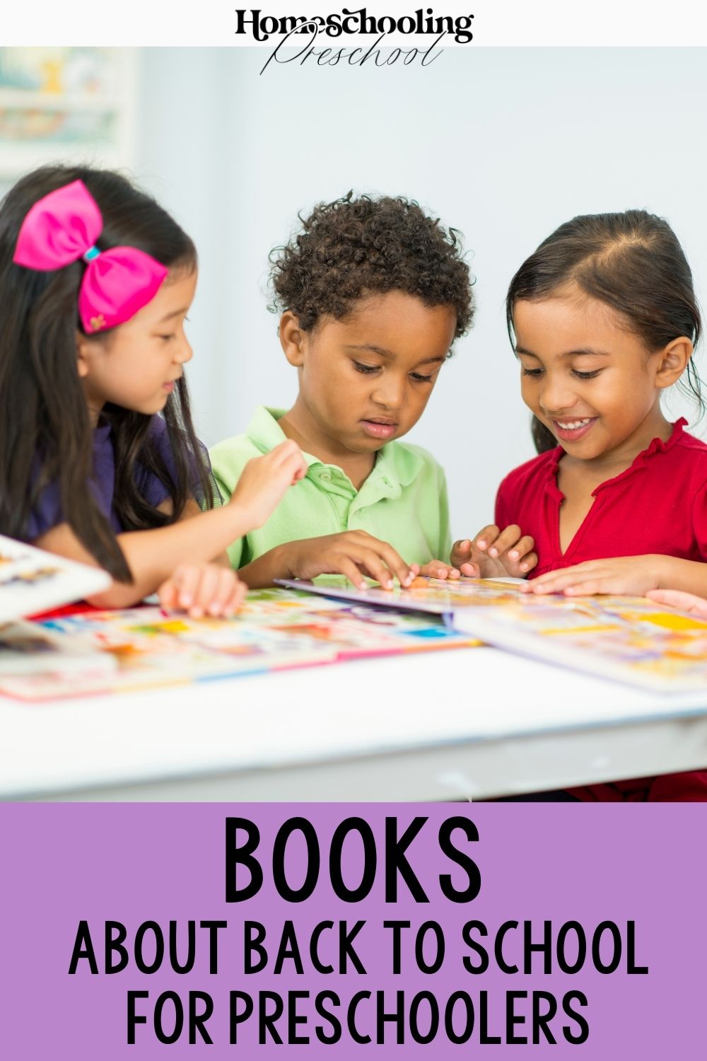 Back to School Books for Preschoolers - Homeschooling Preschool