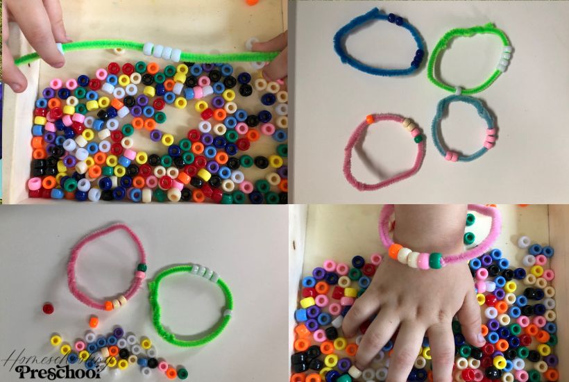 Counting Bracelet for Preschoolers