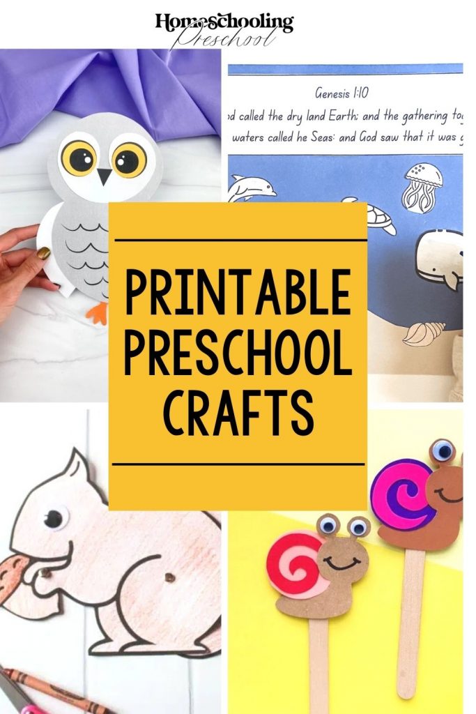 Printable Preschool Crafts