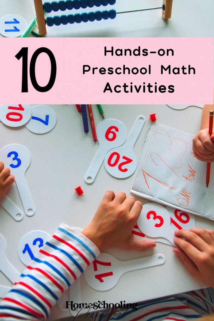 10 Hands-on Preschool Math Activities