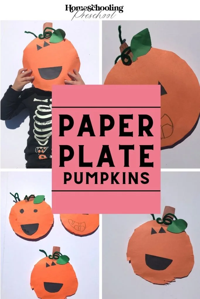 Paper Plate Pumpkins