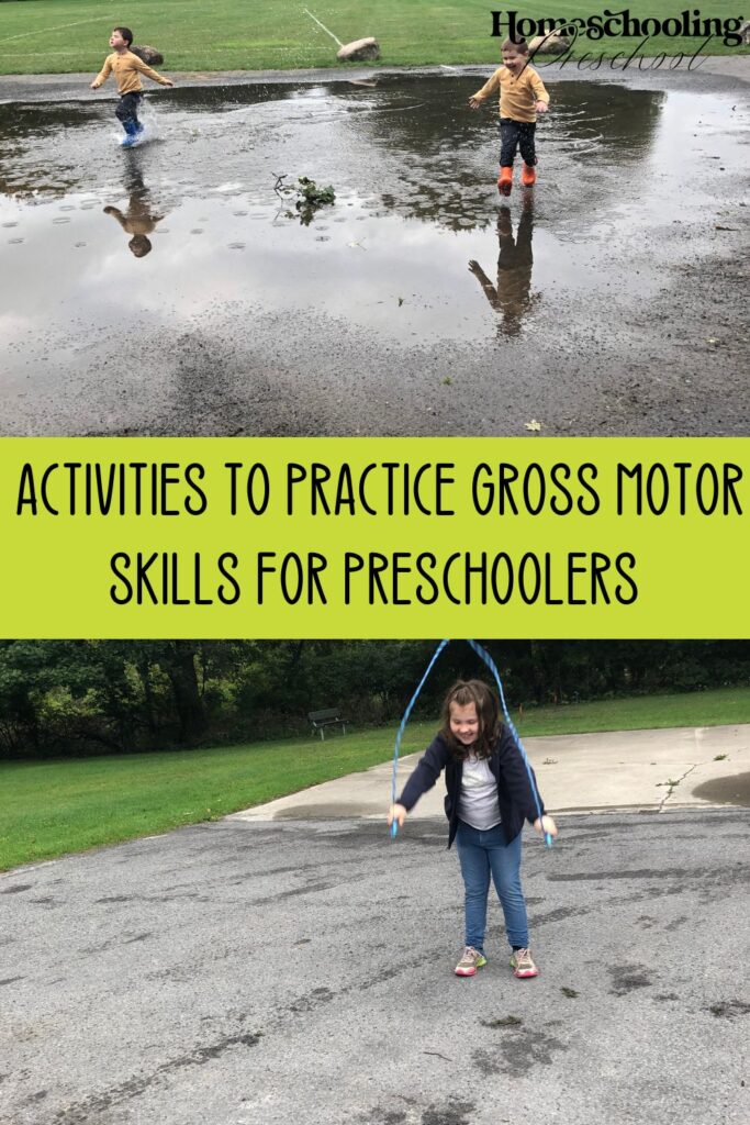 Activities to Practice Gross Motor Skills for Preschoolers