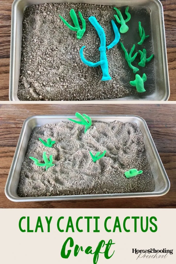 Clay Cacti Cactus Craft