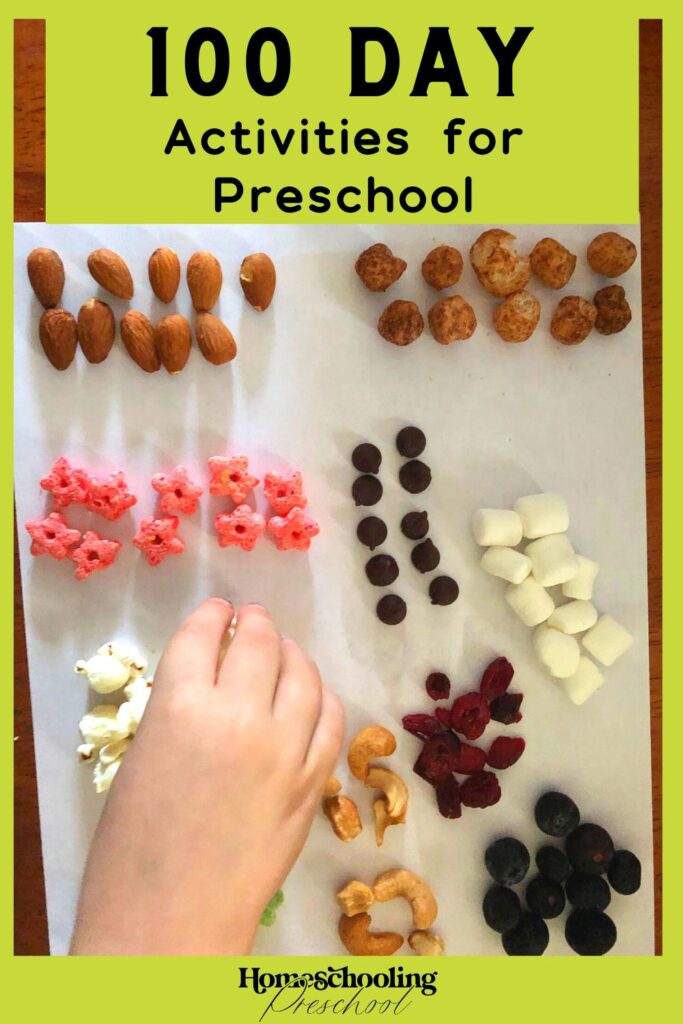 100 Day Activities for Preschool