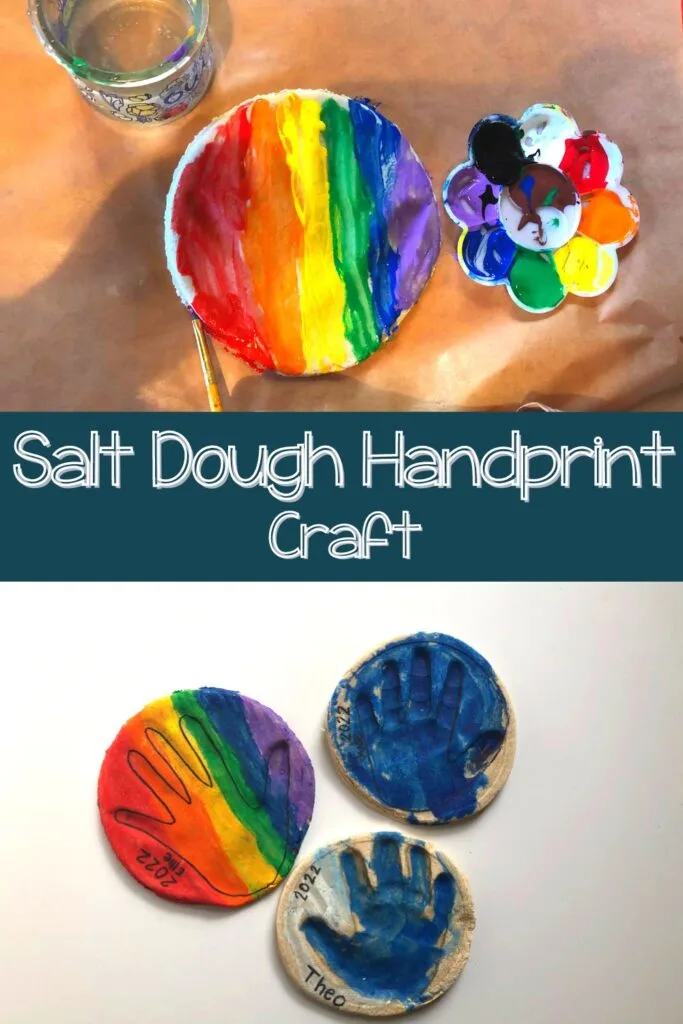 Salt Dough Handprint Craft