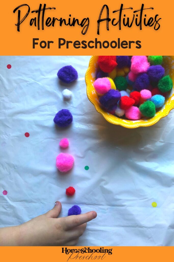 Patterning Activities for Preschoolers