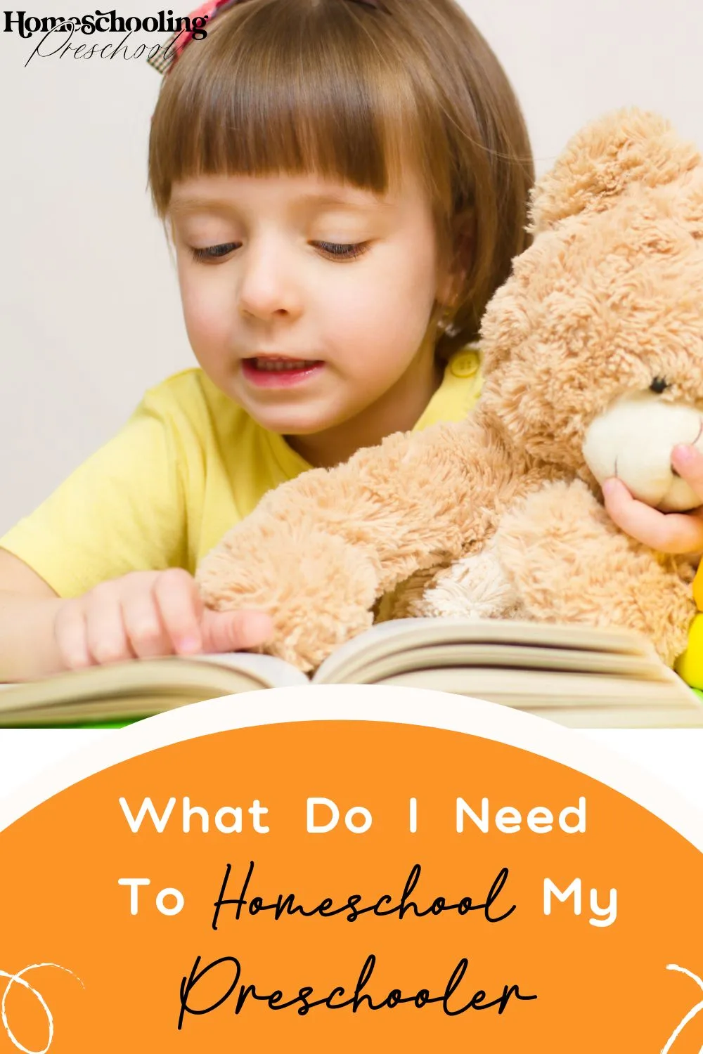 What Do I Need to Homeschool My Preschooler