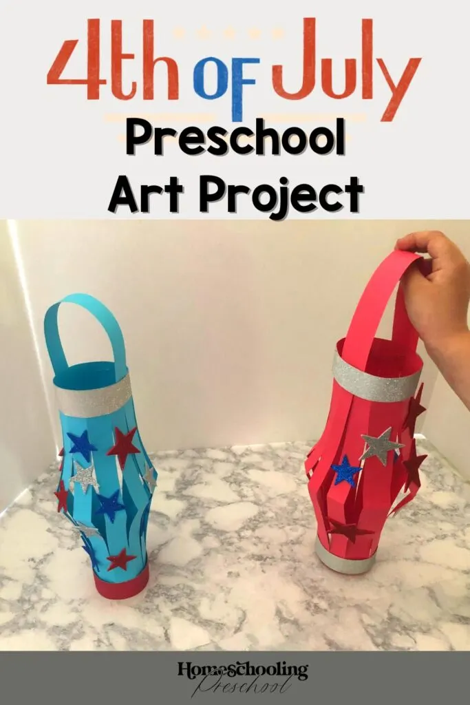 4th of July Preschool Art Project