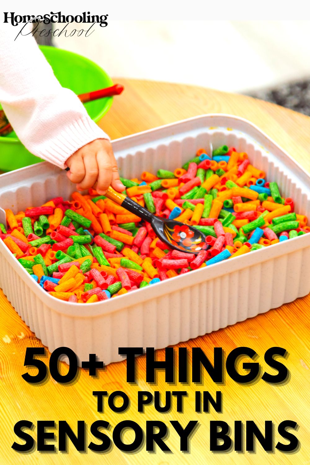 50+ Things to Put in Sensory Bins