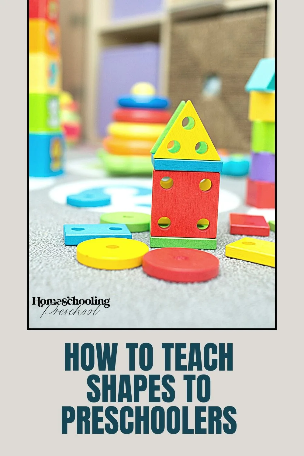 How to Teach Shapes to Preschoolers