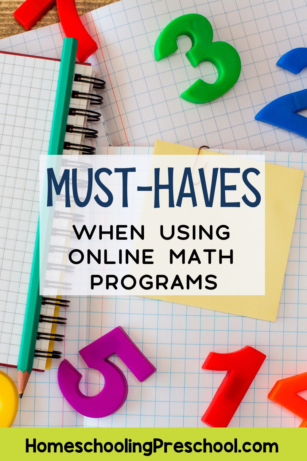 Must Haves When Using Online Math Programs