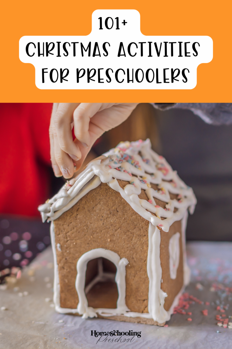 101+ Christmas Activities for Preschoolers - Homeschooling Preschool