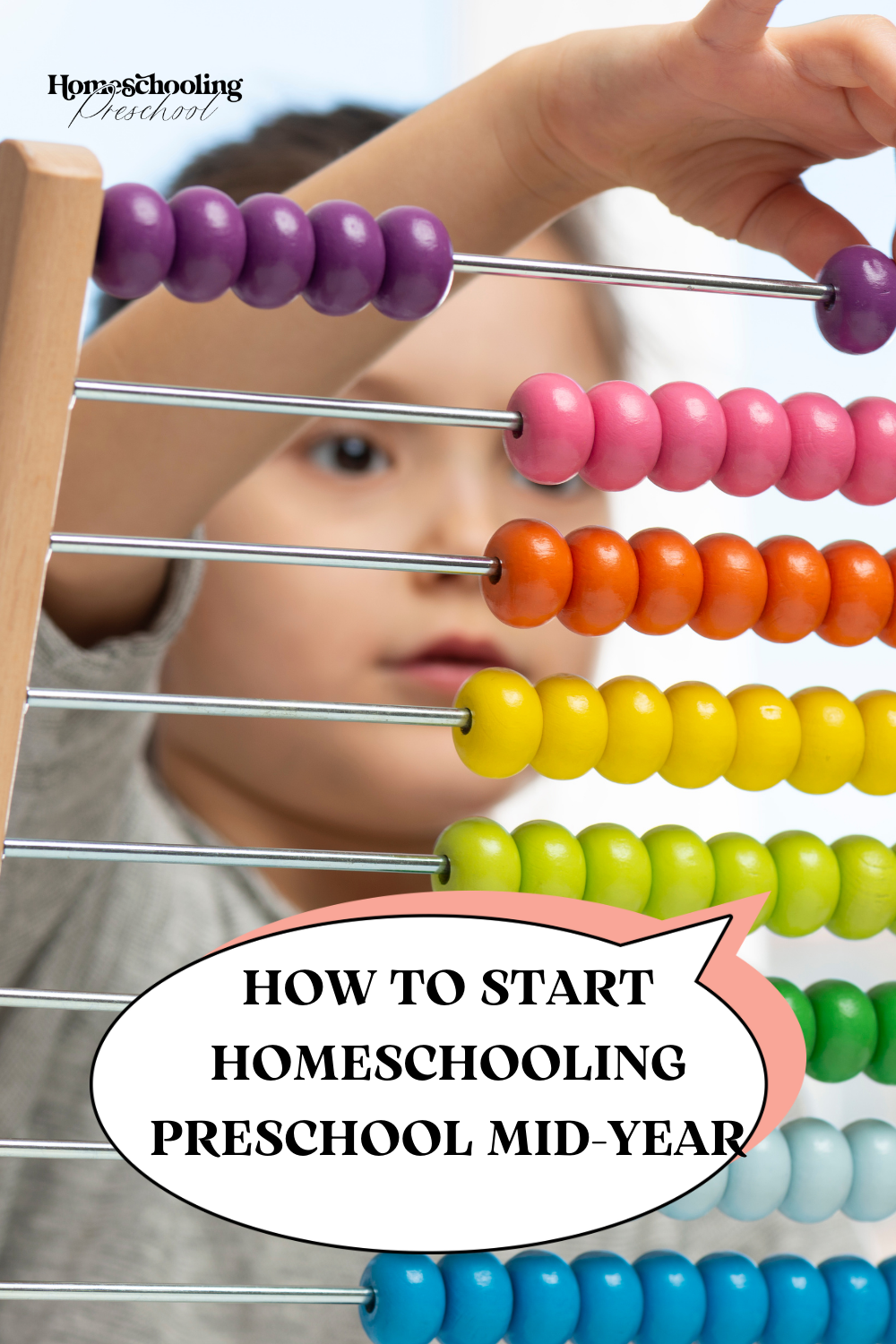 How to Start Homeschooling Preschool Mid-Year