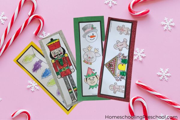 Christmas Printable Bookmarks