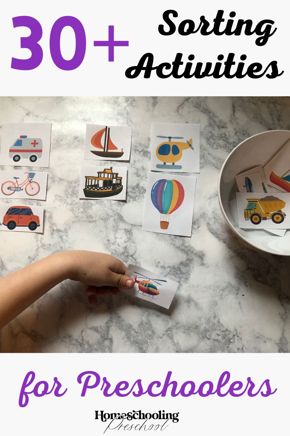 30+ Sorting Activities for Preschoolers