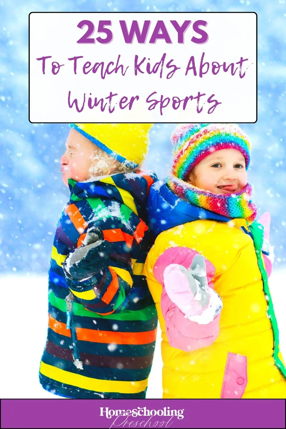 APA 25 Ways to Teach Kids About Winter Sports