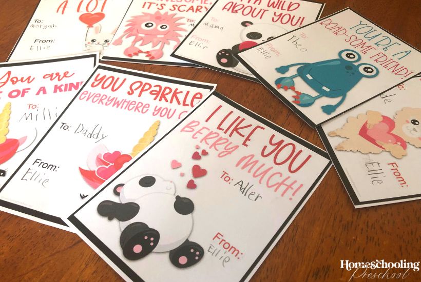 Free Printable Valentine's Day Cards for Kids