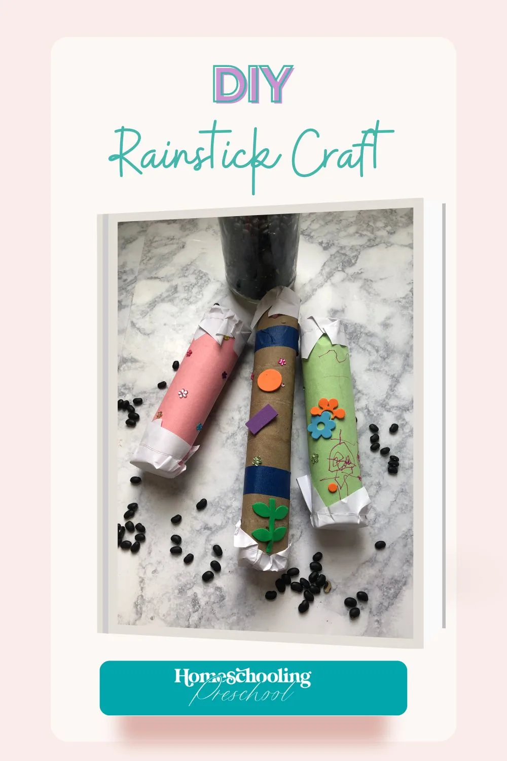 DIY Rainstick Craft