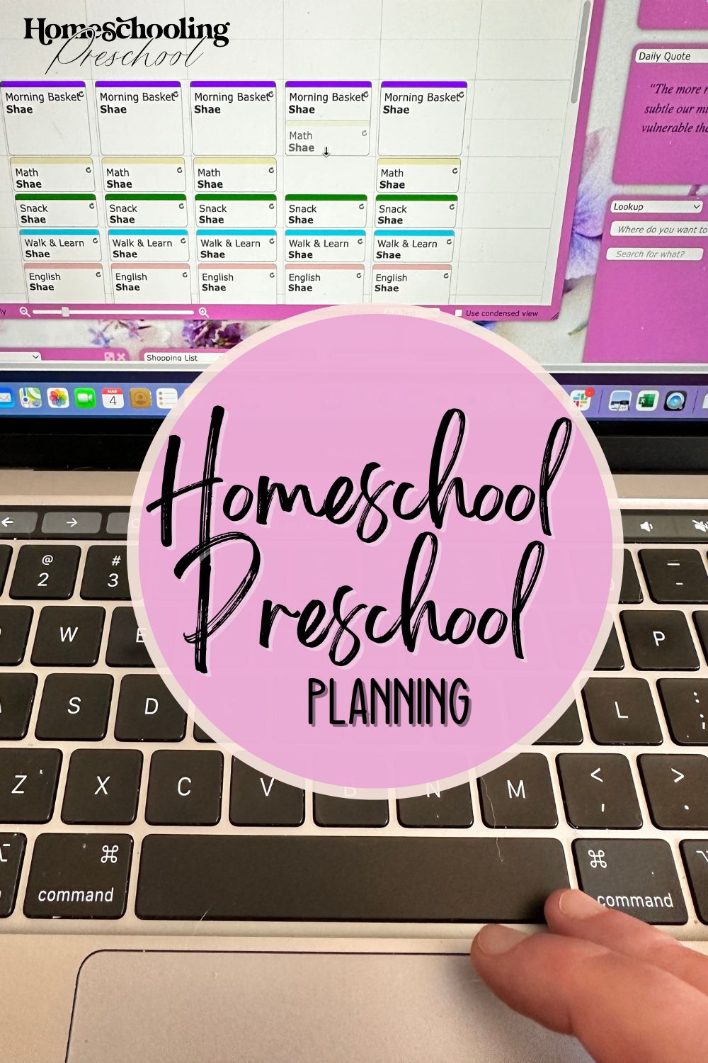 Everything You Need to Know About Homeschool Planning for Preschool