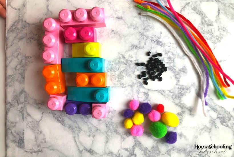 DIY Math Manipulatives for Preschool Math Lessons