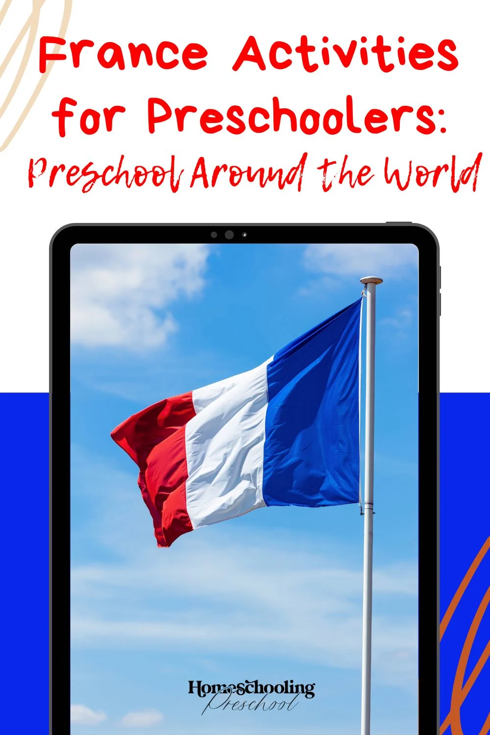 France Activities for Preschool: Preschool Around the World ...