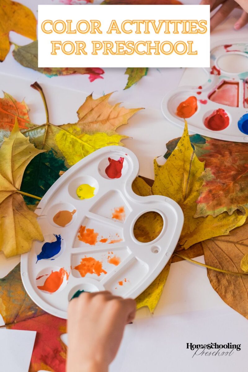 Color Activities for Preschool - Homeschooling Preschool