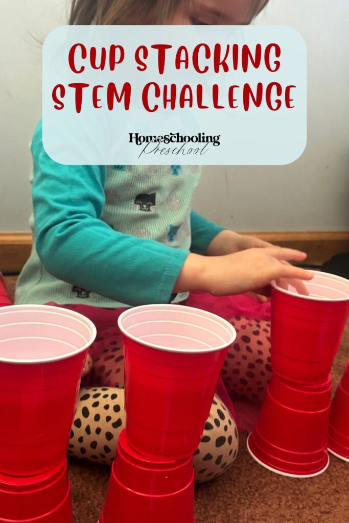 Cup Stacking STEM Challenge